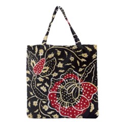 Art Batik Pattern Grocery Tote Bag