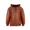 Crocodile Skin Texture Kids  Zipper Hoodie View1