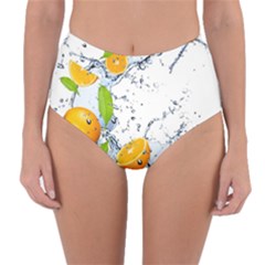 Fruits Water Vegetables Food Reversible High-waist Bikini Bottoms by BangZart