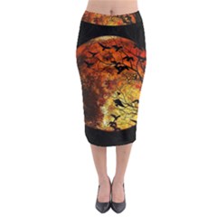 Mars Midi Pencil Skirt by Valentinaart