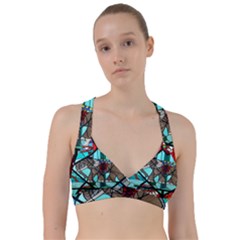 Elephant Stained Glass Sweetheart Sports Bra