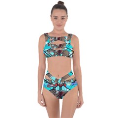 Elephant Stained Glass Bandaged Up Bikini Set  by BangZart