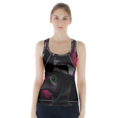 Bird-man  Racer Back Sports Top by Valentinaart