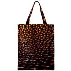 Digital Blasphemy Honeycomb Zipper Classic Tote Bag by BangZart
