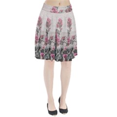 Shabby Chic Style Floral Photo Pleated Skirt by dflcprintsclothing