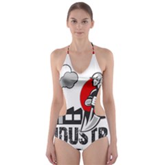 Industry Worker  Cut-out One Piece Swimsuit by Valentinaart