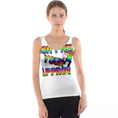 Dont Need Your Approval Tank Top by Valentinaart