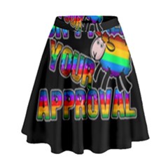 Dont need your approval High Waist Skirt