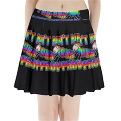 Dont need your approval Pleated Mini Skirt