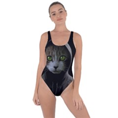 Gangsta Cat Bring Sexy Back Swimsuit by Valentinaart