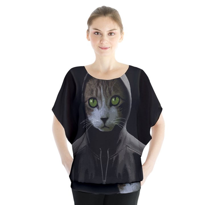 Gangsta cat Blouse