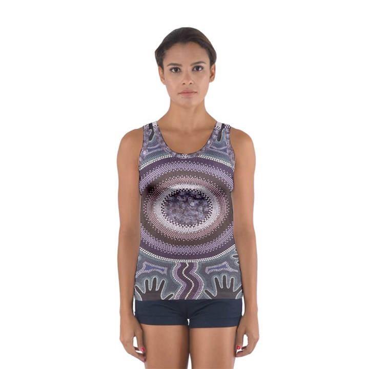 Spirit Of The Child Australian Aboriginal Art Sport Tank Top 