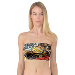 Flower Art Traditional Bandeau Top by BangZart