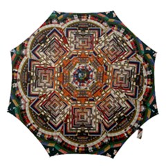 Colorful Mandala Hook Handle Umbrellas (small) by BangZart