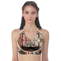 Colorful Mandala Sports Bra