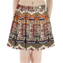 Colorful Mandala Pleated Mini Skirt View1
