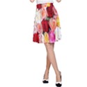 Rose Color Beautiful Flowers A-Line Skirt View1