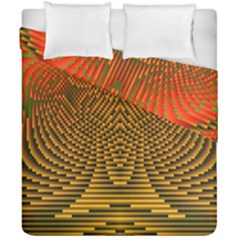 Fractal Pattern Duvet Cover Double Side (california King Size)