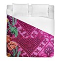 Pink Batik Cloth Fabric Duvet Cover (Full/ Double Size) View1