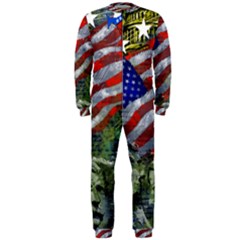 Usa United States Of America Images Independence Day Onepiece Jumpsuit (men)  by BangZart