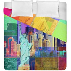 New York City The Statue Of Liberty Duvet Cover Double Side (king Size)