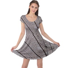 Sea Fan Coral Intricate Patterns Cap Sleeve Dresses by BangZart