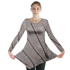 Sea Fan Coral Intricate Patterns Long Sleeve Tunic 