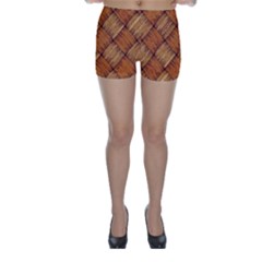 Vector Square Texture Pattern Skinny Shorts