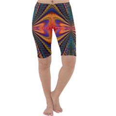 Casanova Abstract Art Colors Cool Druffix Flower Freaky Trippy Cropped Leggings 