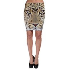 Leopard Face Bodycon Skirt