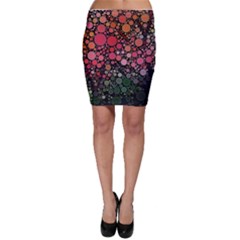 Circle Abstract Bodycon Skirt