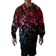 Circle Abstract Hooded Wind Breaker (kids)