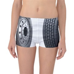 Tire Reversible Boyleg Bikini Bottoms