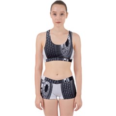 Tire Work It Out Sports Bra Set