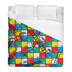 Snakes And Ladders Duvet Cover (full/ Double Size) by BangZart