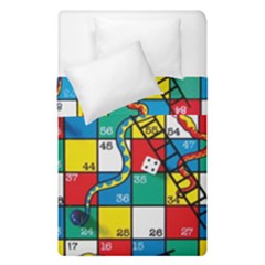 Snakes And Ladders Duvet Cover Double Side (single Size)