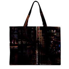 Blacktechnology Circuit Board Electronic Computer Zipper Mini Tote Bag