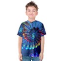 Top Peacock Feathers Kids  Cotton Tee View1