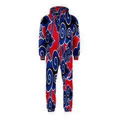 Batik Background Vector Hooded Jumpsuit (kids)