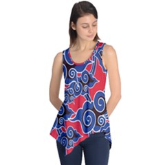 Batik Background Vector Sleeveless Tunic