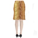 Golden Pattern Vintage Gradient Vector Mermaid Skirt View2