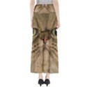 Cute Persian Catface In Closeup Full Length Maxi Skirt View2