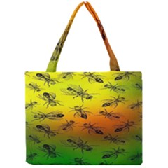 Insect Pattern Mini Tote Bag