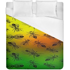 Insect Pattern Duvet Cover (california King Size) by BangZart