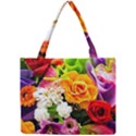 Colorful Flowers Mini Tote Bag View1