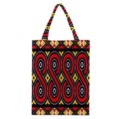 Toraja Traditional Art Pattern Classic Tote Bag