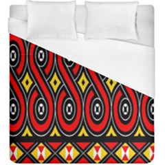 Toraja Traditional Art Pattern Duvet Cover (king Size)