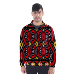 Toraja Traditional Art Pattern Wind Breaker (men)