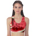 Fresh Watermelon Slices Texture Sports Bra View1