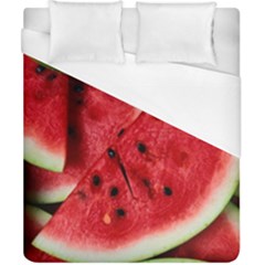 Fresh Watermelon Slices Texture Duvet Cover (california King Size)